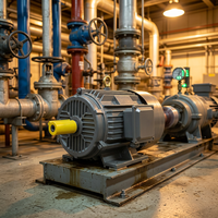 Moteurs électriques asynchrones haute efficacité 2,2 kW 4,8 A pour pompe de pipeline pétrolier