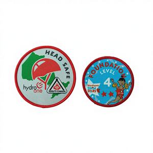 Patch Bordir Kustom Berkualitas Tinggi untuk Jaket Atletik, Topi, Tas Ransel, <span class=keywords><strong>Kaos</strong></span> Olahraga, dan Aksesoris Pakaian Tim - Product Image 3