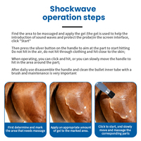 Dispositivo de Terapia de Ondas de Choque de Nueva Generación TEXUA, Sistema Portátil de Terapia de Ondas de Choque para Rehabilitación y Curación Animal