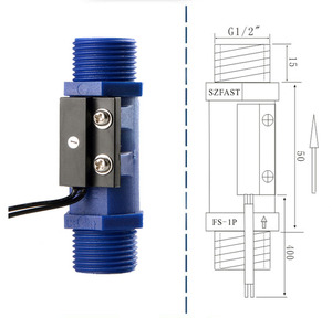 Interruptor de flujo de plástico con <span class=keywords><strong>sensor</strong></span> de flujo de agua bajo y larga vida útil de alta calidad y bajo costo, FS-1P-1-4N - Product Image 1