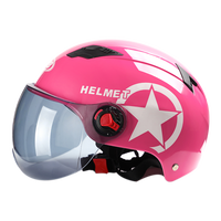 BYB/X-222 rentable moto casque mode personnalité demi-casque léger casque de vélo