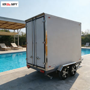 Remorque frigorifique mobile pour le transport d'aliments et de boissons, chambre froide mobile - Product Image 2