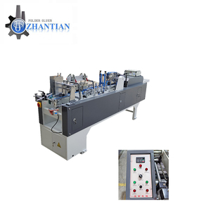Mini Máquina Plegadora y Encoladora de Cajas con Encolado Lateral para Empaque de Alimentos, Caja Pequeña de Metal/Madera, Zh 500 Mini Plegadora y Encoladora Automática - Product Image 4