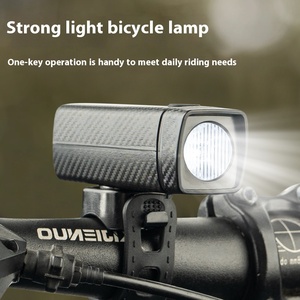Type-C LED phare de vélo étanche rechargeable nuit cyclisme lampe de poche lumineuse avec batterie équipement de VTT - Product Image 3