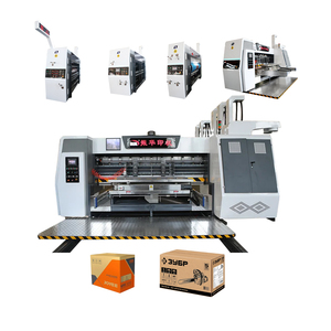 Máquina Automática Flexográfica de 4 Colores para Impresión, Ranurado y Troquelado, Máquina para Fabricar Cajas de Cartón - Product Image 1