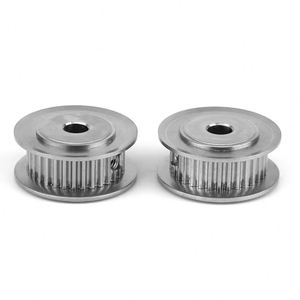 Polea de distribución de aluminio y acero EBM personalizada Std S2m S3m para máquina CNC - Product Image 1