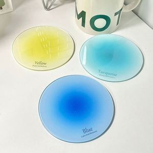 Nuevo Posavasos Redondo de Acrílico de Lujo, Creativo y Colorido, de Alta Calidad, para Tazas de Café, para Mesa - Product Image 3