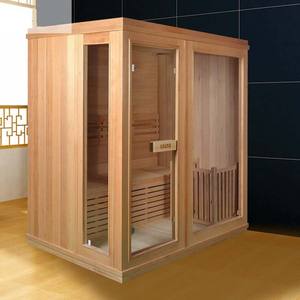غرفة ساونا جافة داخلية 2-3 أشخاص مع موقد ساونا للتدفئة الكهربائية - Product Image 4