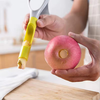 Outils de cuisine Trancheuse à avocat 5 en 1 Séparateur de fruits multifonction avec poignée confortable