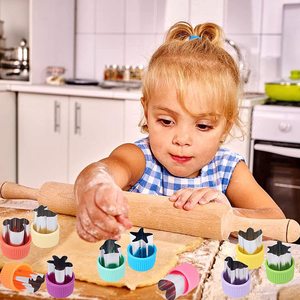 Coupe-sandwich et scellant pour enfants avec mini coupe-fruits et légumes pour enfants, boîte à bento pour le déjeuner - Product Image 5