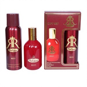 Set de Regalo Rojo de Perfumes Nayaab (EDC Spray 120ml y Desodorante 150ml) Perfumes Unisex de Lujo con Aroma Duradero - Product Image 5