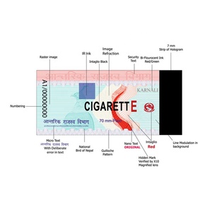 ฉลากติดด้วยเลเซอร์แบบด้ายโลหะมีความปลอดภัยกันน้ำฉลากตามประเทศสำหรับติด<span class=keywords><strong>ป้าย</strong></span><span class=keywords><strong>ภาษี</strong></span>เครื่องพิมพ์ฉลากด้วยแสง UV - Product Image 3
