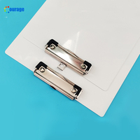 Impression personnalisée de panneau d'agrafe de Sublimation de haute qualité pour le presse-papiers de bureau d'hôpital d'école de commerce A4 A5 B5