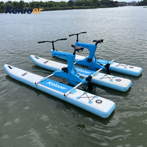 <span class=keywords><strong>Bicicleta</strong></span> acuática tándem inflable de buena calidad, <span class=keywords><strong>bicicleta</strong></span> acuática de agua de Color azul - Product Image 3