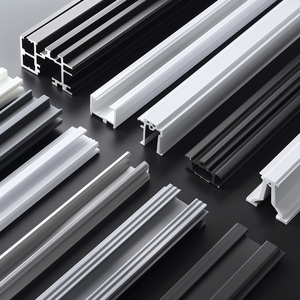 Tùy Chỉnh Hình Dạng U Kênh Cáp Bìa PVC Đùn Hồ Sơ Nhựa Ép Đùn U Kênh Hồ Sơ Cửa Trượt Theo Dõi Hồ Sơ - Product Image 4