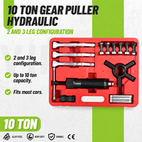 Kit extracteur hydraulique 10 tonnes à 2/3 griffes pour roulements et poulies, idéal pour la réparation automobile