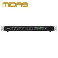 Système de monitoring personnel MIDAS HUB4 48 canaux avec AES50 StageConnect PoE 4 sorties XLR/TRS pour mélangeurs personnels DP48