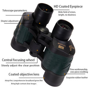 تلسكوب مناظير تصوير بصري 60x60 جديد من طراز Golden Eagle، تلسكوب مناظير طويل المدى حتى 3000 متر بزوم ثابت - Product Image 2