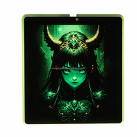 Alfombrilla de Ratón para Juegos RGB Personalizada, 12 Modos LED, Antideslizante, Acrílica, Grande, para Teclado y Ratón de Computadora, PC, Portátil y Oficina