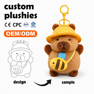 Boîte mystère : Peluches personnalisées Capybaras, jouets en peluche, porte-clés, peluche de capybaras, jouet en peluche, porte-clés - Product Image 2
