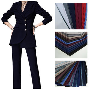 Tissu de costume pour <span class=keywords><strong>homme</strong></span> TR fantaisie, polyester viscose, tissu de costume haut de gamme, résistant au rétrécissement, séchage rapide, poids moyen, uni teint, tout - Product Image 1