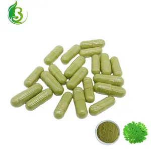 Melhorar o Sistema Imunológico Geral Herbal Booster Suplementos Moringa Cápsulas Feitas De Moringa Pó Suporta Para Digestão