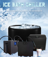 Refroidisseur d'eau portable pour bain de glace, bain froid, système hydroponique et aquarium