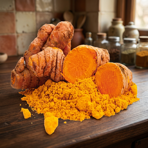 Extracto de Raíz de Cúrcuma Orgánica de Alta Calidad en Polvo, 95% Curcumina, Estándarizado por HPLC, Ingrediente Herbal a Granel - Product Image 3