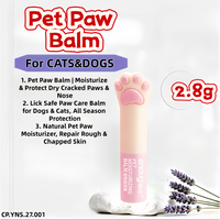 Produits de soin pour animaux de compagnie Baume pour pattes d'animaux pour chats et chiens Hydratant et réparateur des patte sèches et gercées Formule naturelle sans danger pour la léchage