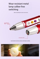 Lampes de poche LED en alliage d'aluminium USB Type-C de haute qualité avec 3 torches pour pierres précieuses et bijoux, étanches IP66, durée de vie de 50 000 heures