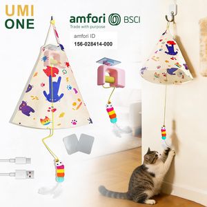 Giocattolo Interattivo per Gatti <span class=keywords><strong>con</strong></span> Corda Elastica, Ricaricabile Automaticamente, Personalizzabile <span class=keywords><strong>con</strong></span> Logo, Prodotto da Fabbrica Certificata BSCI - Product Image 1