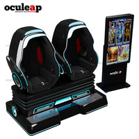 Personnalisation de théâtres 3D 5D, Nouveau jeu d'arcade VR 2027, Aire de jeux intérieure de réalité virtuelle, Simulateur de montagnes russes, Machine de jeu 12D
