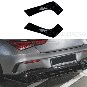 Difusor de Parachoques Trasero, Alerón Canard, ABS Negro Brillante para Mercedes-Benz Clase CLA C118 CLA35 CLA45 AMG 2021 2022 2023+ - Product Image 1