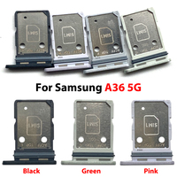 Bandeja de Tarjeta SIM para Teléfono Móvil Samsung Galaxy A17 4G A17 A26 A36 5G, Soporte Adaptador para Tarjeta Micro SD, Accesorios de Reparación