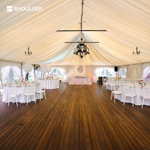 Tente de mariage romantique, imperméable, en PVC et aluminium, <span class=keywords><strong>pour</strong></span> événements, cérémonies, chapiteau, décoration, tente de fête de luxe <span class=keywords><strong>pour</strong></span> restaurant - Product Image 5