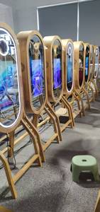 Gương ảnh gian hàng máy ảnh selfie ma thuật gương ảnh gian hàng màn hình cảm ứng hạt gỗ gương ảnh gian hàng máy cho các sự kiện bên - Product Image 5