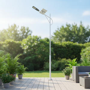 High-Power 100W LED Solar Street <b>Light</b> with IP65 6000K Daylight 120 Beam Angle Automatic Control 5-Year Warranty CRI95 - Product Image 2