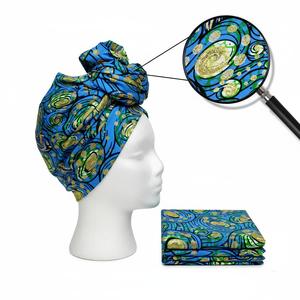<span class=keywords><strong>Tissu</strong></span> en Coton Doux Véritable Wax Hollandais Imprimé Or 100% Coton pour Robe, Mariage, Textile <span class=keywords><strong>de</strong></span> Maison, Pagne Ankara, Grand Wax - Product Image 4