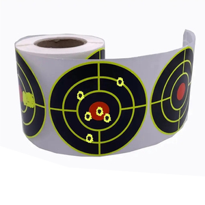 250 Pegatinas de Tiro Reactivas a Salpicaduras de 3 Pulgadas para Práctica, Entrenamiento y Caza, Autoadhesivas - Product Image 2