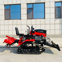 Motoculteur rotatif de haute qualité moteur diesel 25 hp eau et sécheresse Motoculteur rotatif agricole facile à démonter