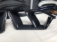 Préimprégnés en fibre de carbone sèche pour conduits d'air avant G80 M3 pour BMW G80 G82 G83 M3 M4 Competition 2020-2024 - Garniture de ventilation