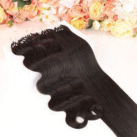 Cabello Virgen Brasileño Sin Procesar, Doble Trama, Rizado Afro, Paquete de Cabello Corto
