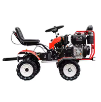 Nouveau mini tracteur 4x4 avec accessoires multifonctionnels