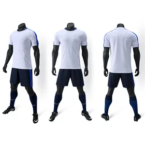 定制升华足球制服成人透气足球短裤衬衫和上衣
