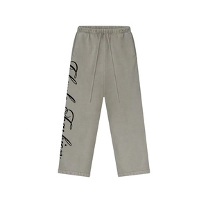 <span class=keywords><strong>Pantaloni</strong></span> da Jogging Oversize di Alta Qualità per <span class=keywords><strong>Uomo</strong></span>, Casual, Gamba Larga, Stile Streetwear, <span class=keywords><strong>Pantaloni</strong></span> <span class=keywords><strong>Larghi</strong></span> <span class=keywords><strong>Grigi</strong></span> - Product Image 3
