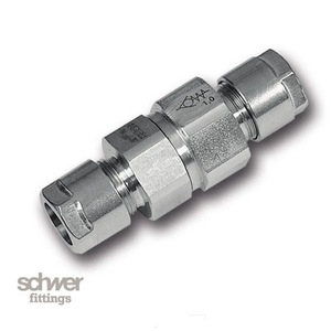 Válvula de Retención Schwer V-CVD12LL-K, Conector Industrial de Acero Inoxidable para Uso General en la Industria - Product Image 5
