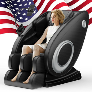 Massagesessel mit Zero-Gravity-Funktion, Ganzkörper-Massagesessel mit Airbags, Heizung, Bluetooth-Lautsprecher, Fußroller und Touchscreen - Product Image 1