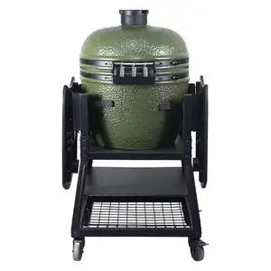 Hot Sale Ceramic Barbecue Stove Round Ceramic Grill Outdoor Party Charcoal Oven Household Essentials