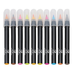 20 couleurs marqueurs d'art aquarelle pinceau marqueur pinceau doux pour coloriage calligraphie <span class=keywords><strong>dessin</strong></span> <span class=keywords><strong>Manga</strong></span> peinture à la main fournitures d'art - Product Image 5