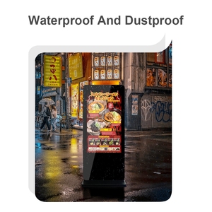 Ngoài trời 49 inch không thấm nước kỹ thuật số Bảng menu freesstanding thông tin Totem Android kỹ thuật số biển 2500 nits LCD quảng cáo đưa ra - Product Image 5